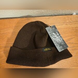 Dehen 1920 Wool Watch Cap Brown NWT